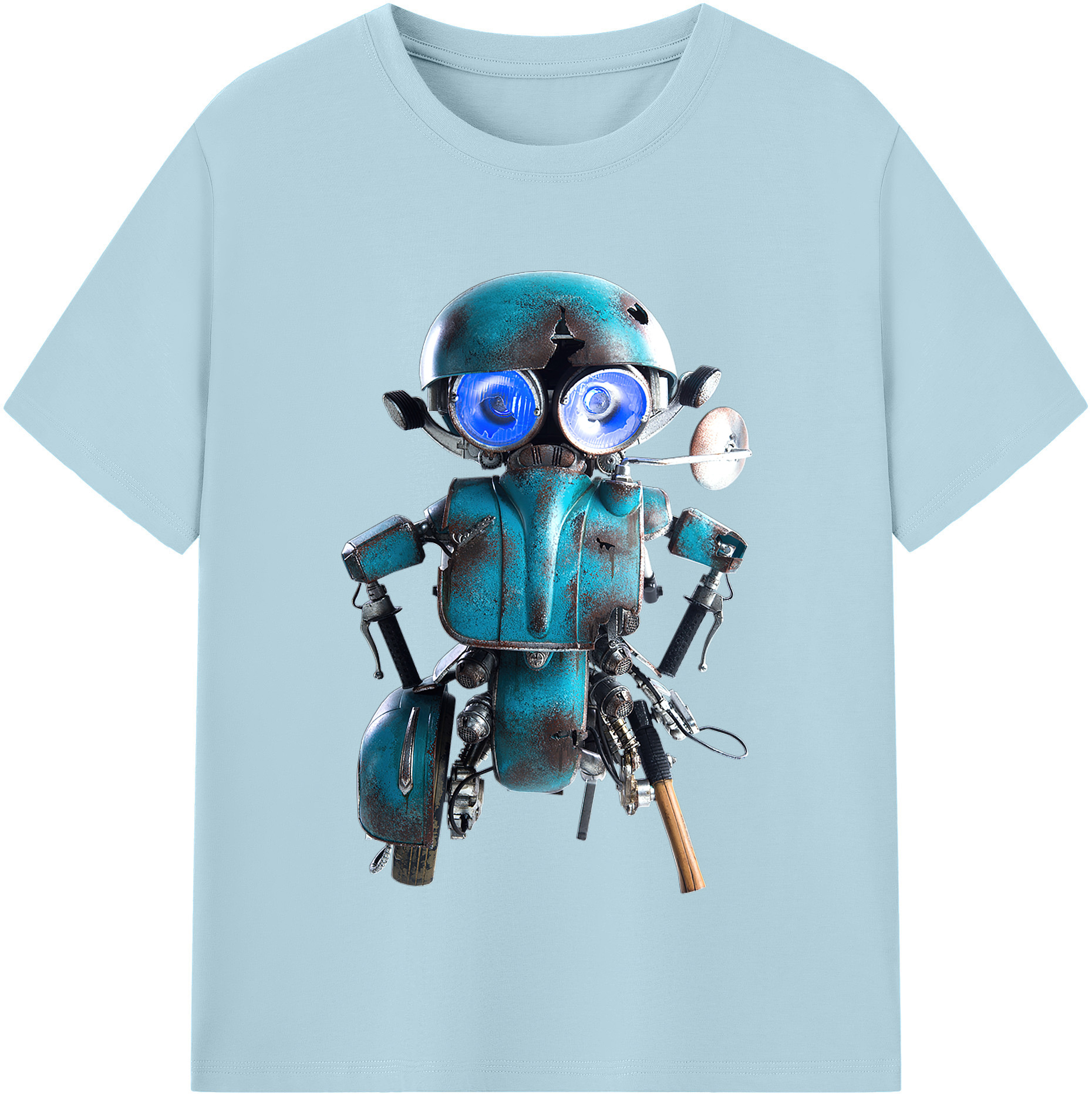 （画像用）  綿100％半袖Tシャツ（フロントプリント）